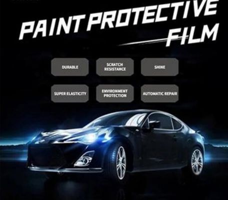 十字の網のコーティングTPU 7.5milのゆとり車のための保護車の覆いのフィルム